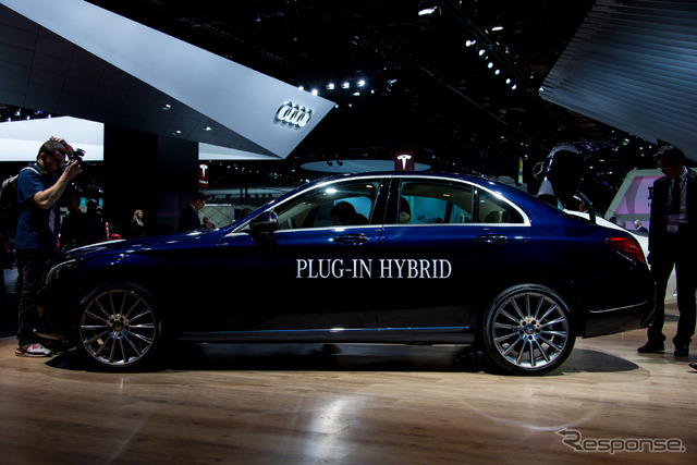 メルセデスベンツ C350 プラグインハイブリッド(デトロイトモーターショー15)
