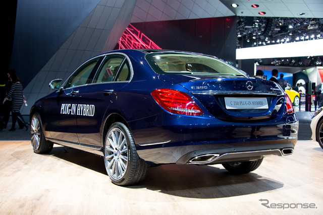 メルセデスベンツ C350 プラグインハイブリッド(デトロイトモーターショー15)