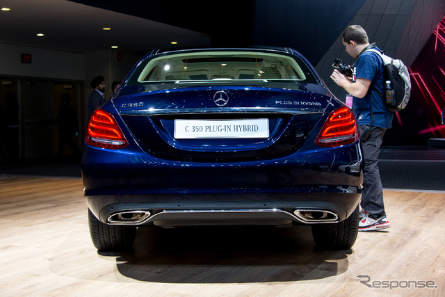 メルセデスベンツ C350 プラグインハイブリッド(デトロイトモーターショー15)