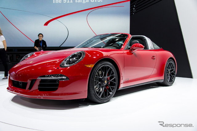 ポルシェ 911 タルガ4 GTS(デトロイトモーターショー15)