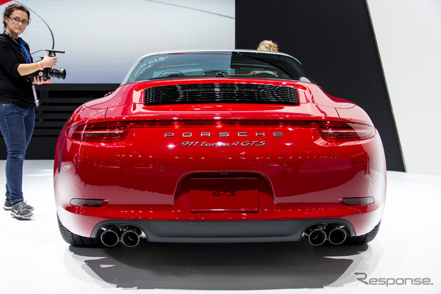 ポルシェ 911 タルガ4 GTS(デトロイトモーターショー15)