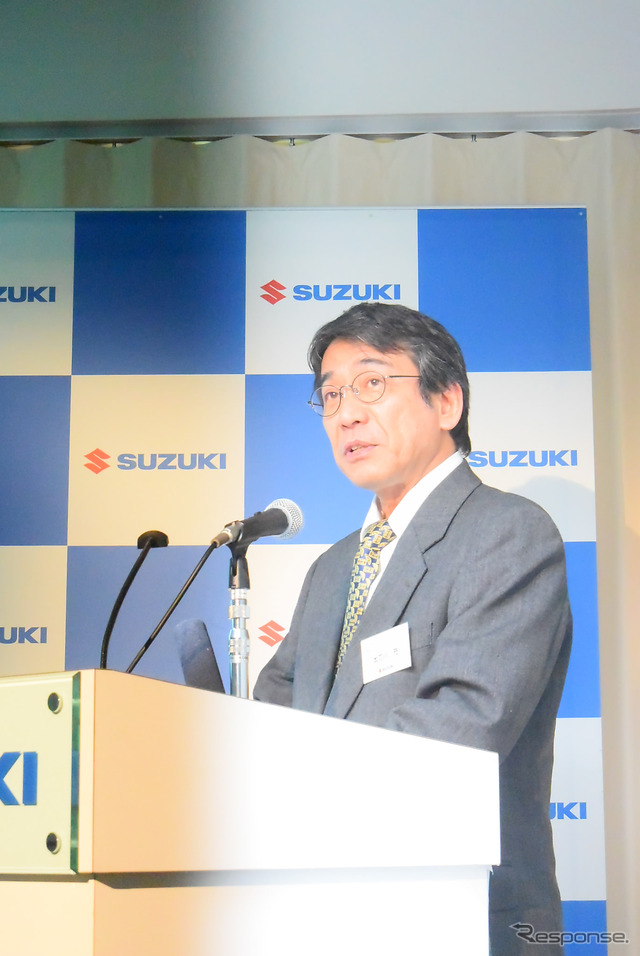 スズキ 二輪商品企画部 太刀川充 チーフエンジニア