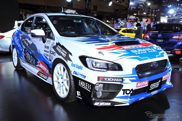 スバル WRX STI 全日本ラリー参戦予定車（東京オートサロン15）