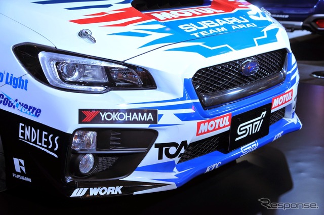 スバル WRX STI 全日本ラリー参戦予定車(東京オートサロン15)