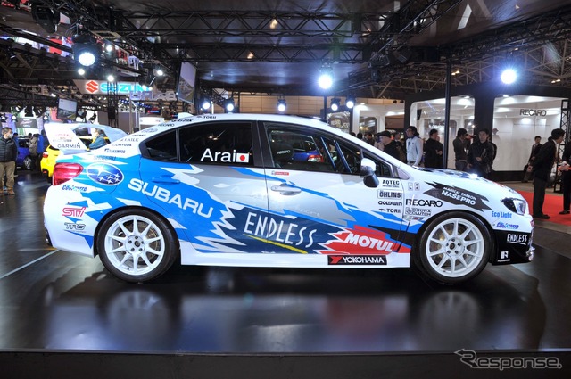 スバル WRX STI 全日本ラリー参戦予定車（東京オートサロン15）