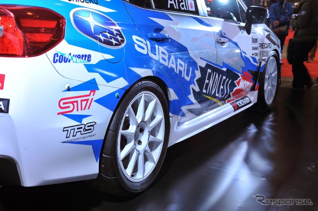 スバル WRX STI 全日本ラリー参戦予定車(東京オートサロン15)