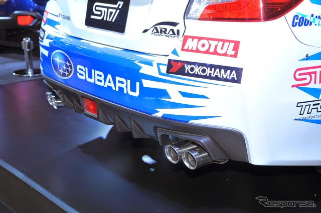 スバル WRX STI 全日本ラリー参戦予定車(東京オートサロン15)