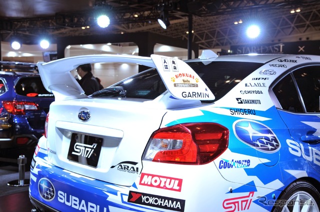 スバル WRX STI 全日本ラリー参戦予定車(東京オートサロン15)
