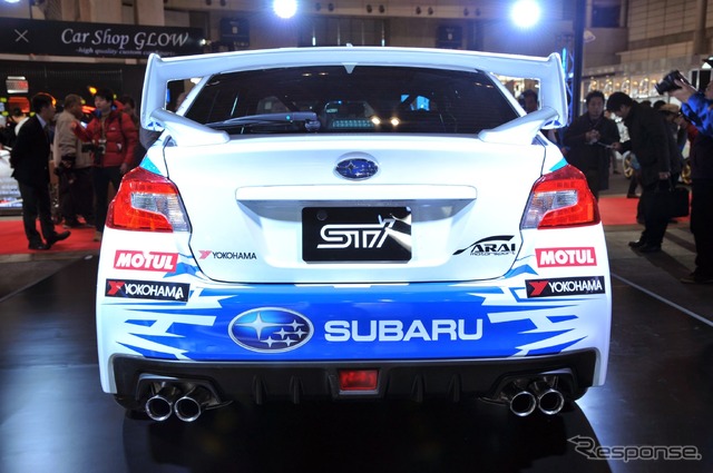 スバル WRX STI 全日本ラリー参戦予定車（東京オートサロン15）