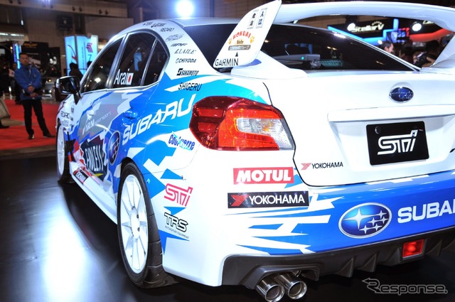 スバル WRX STI 全日本ラリー参戦予定車(東京オートサロン15)