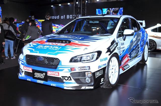 スバル WRX STI 全日本ラリー参戦予定車（東京オートサロン15）