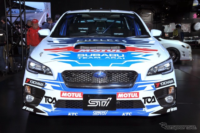 スバル WRX STI 全日本ラリー参戦予定車(東京オートサロン15)