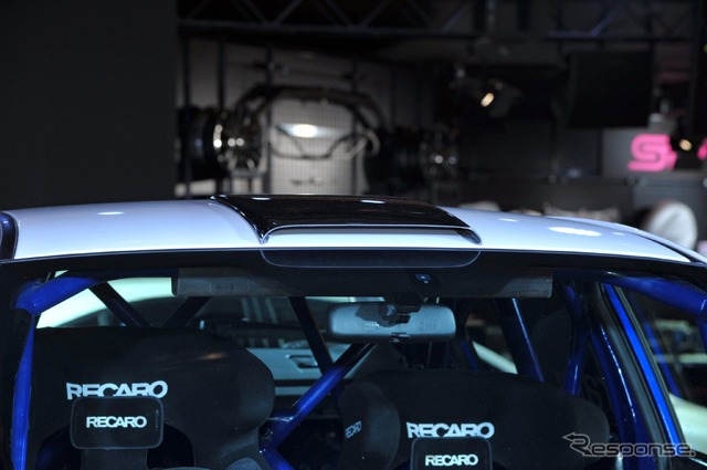 スバル WRX STI 全日本ラリー参戦予定車(東京オートサロン15)