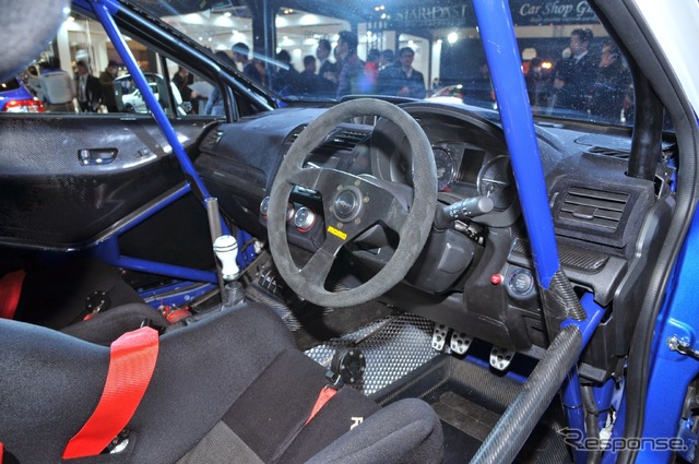 スバル WRX STI 全日本ラリー参戦予定車(東京オートサロン15)