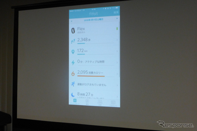 Fitbitが1月22日、三菱ビルにてメディアブリーフィングを行った。タイトルは「競争激化する健康系ウェアラブルでシェア拡大のためテコ入れ」