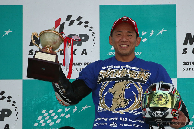 2014年モータースポーツ顕彰 中須賀克行