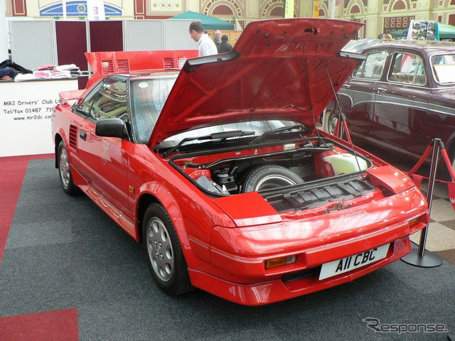【クラシックカーショー06】トヨタ MR2 のドライバーズクラブも
