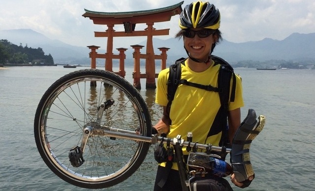 一輪車で日本一周の土屋柊一郎さん「自分にしかできないこと」が原動力 インタビュー