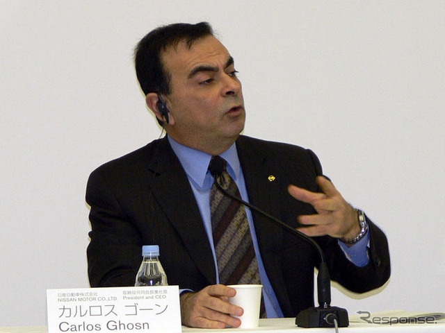 「06年度は興味深い年になる」と日産のゴーン社長