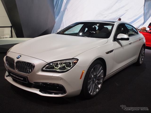 BMW 6シリーズ グランクーペ 改良新型(デトロイトモーターショー15)