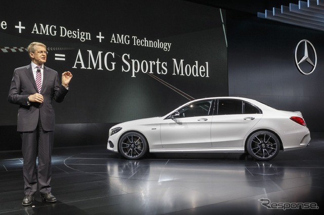 メルセデスベンツ C450 AMGスポーツ 4マチック(デトロイトモーターショー15)