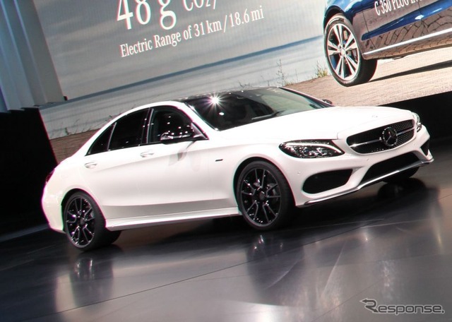 メルセデスベンツ C450 AMGスポーツ 4マチック(デトロイトモーターショー15)