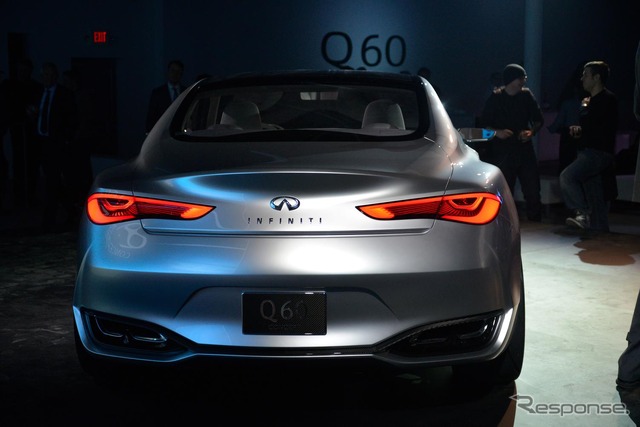 インフィニティ Q60コンセプト(デトロイトモーターショー15)
