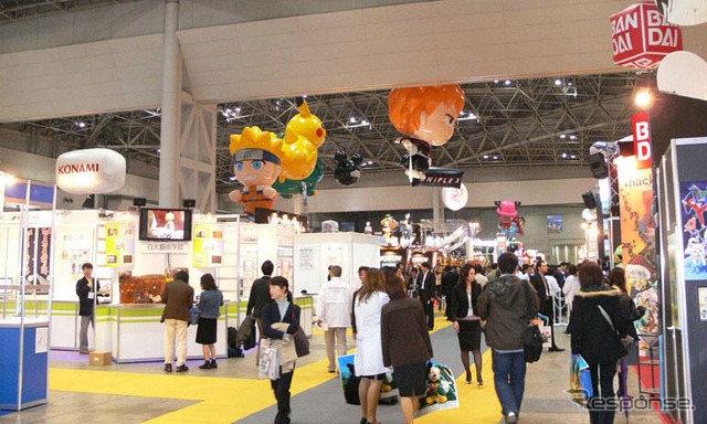 東京国際アニメフェア開幕、おなじみのキャラクターが数多く展示