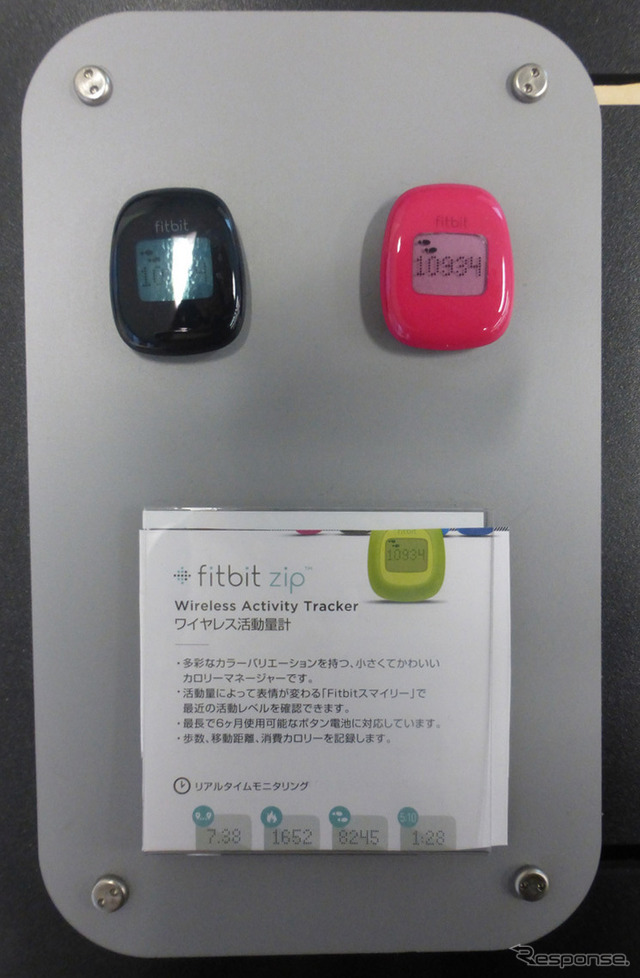 Fitbitのウェアラブルデバイス