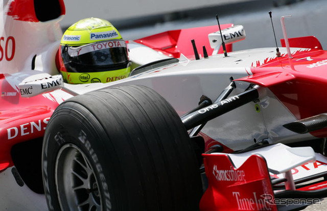 【トヨタF1】タイヤ問題に奮闘中