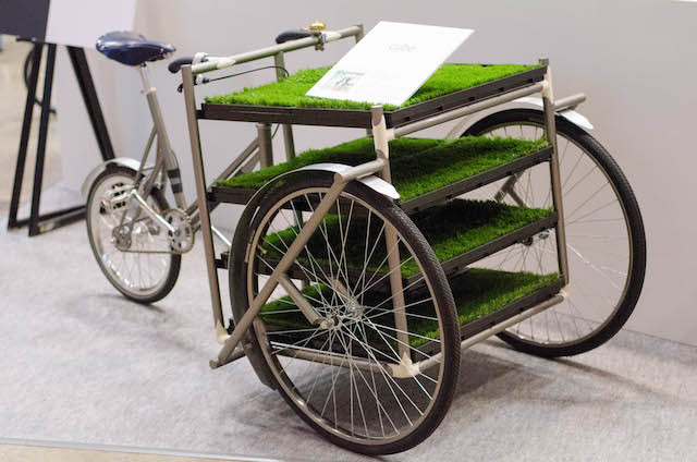東京サイクルデザイン専門学校生徒による「cube」(サイクルモード14)