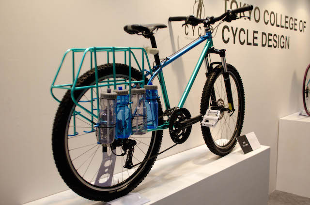 東京サイクルデザイン専門学校2年生が課題で作ったMTB(サイクルモード14)