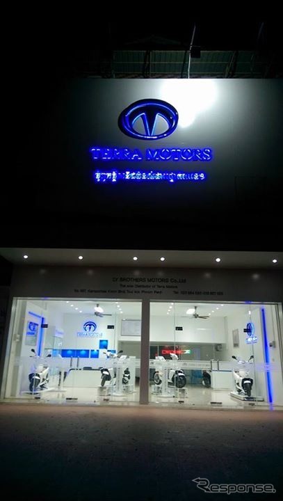 テラモーターズのカンボジア正規代理店1号店