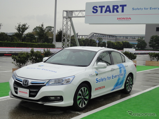 ホンダ　協調型自動運転車（資料画像）