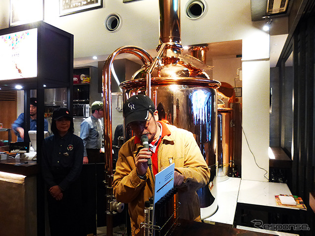 香り高いクラフトビールの味比べも楽しい(マーチエキュート神田万世橋、木内酒造「常陸野ブルーイング・ラボ」)