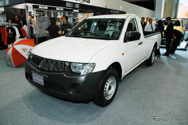 【バンコクモーターショー06】2つの顔を持つ三菱自動車 トライトン