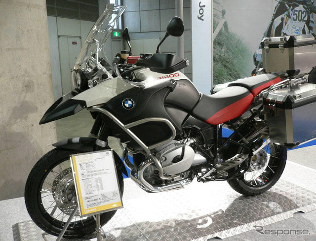 【東京モーターサイクルショー06】世界一周バイクほか---BMWジャパン