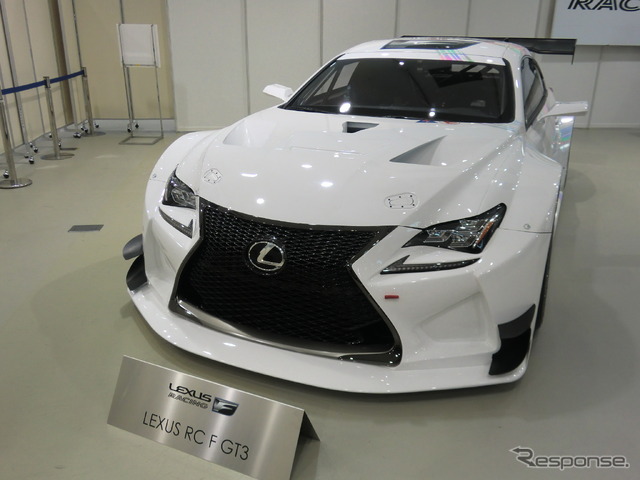 GT3仕様の「RC F」。