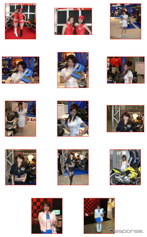 【東京モーターサイクルショー06】コンパニオン写真蔵…メンバーズII