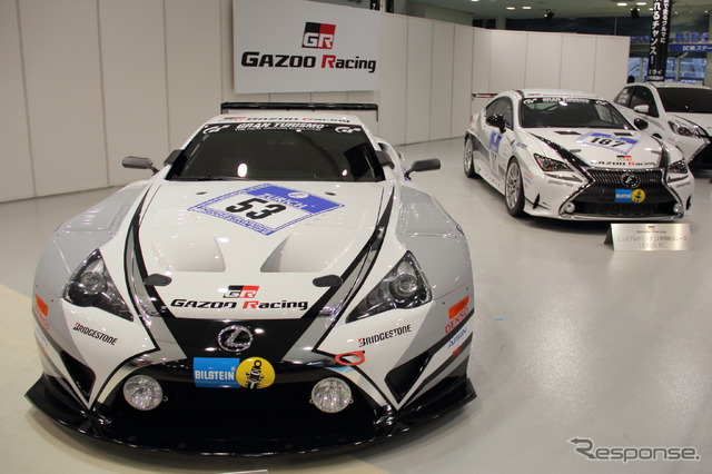 2015ニュルブルクリンク24時間に参戦するGAZOOレーシングの車両