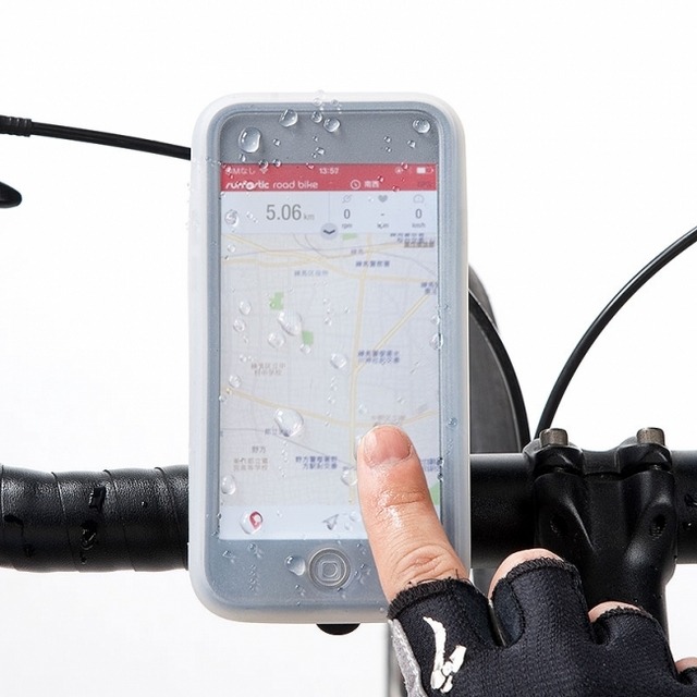 急な雨でもiPhoneを守る自転車用マウント登場