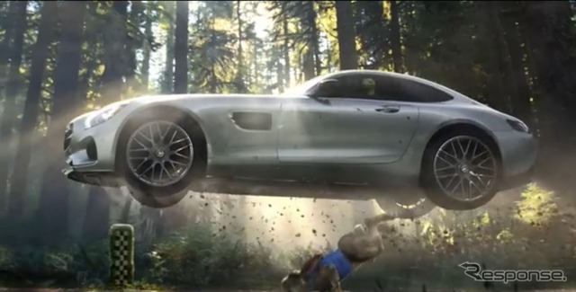 メルセデス-AMG GTが登場するスーパーボウルCM