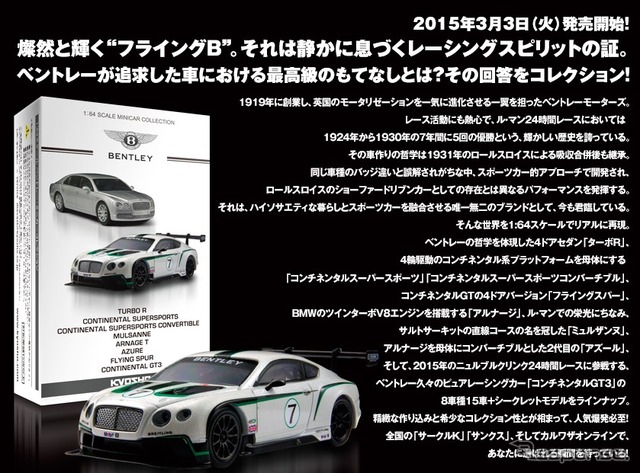 ベントレー ミニカーコレクション