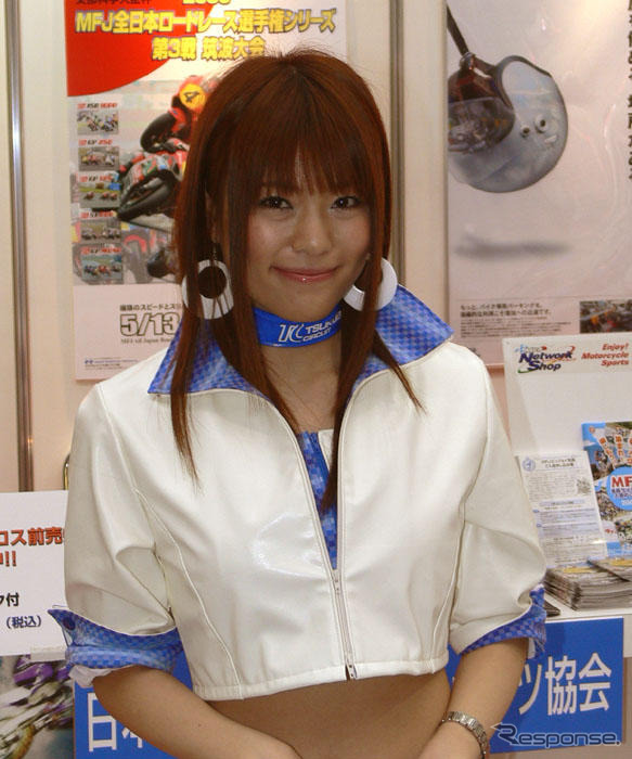 【東京モーターサイクルショー06】コンパニオン写真蔵…その5