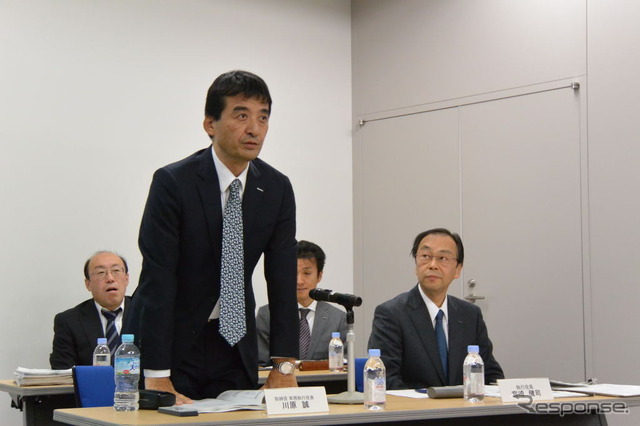 いすゞ自動車 決算会見