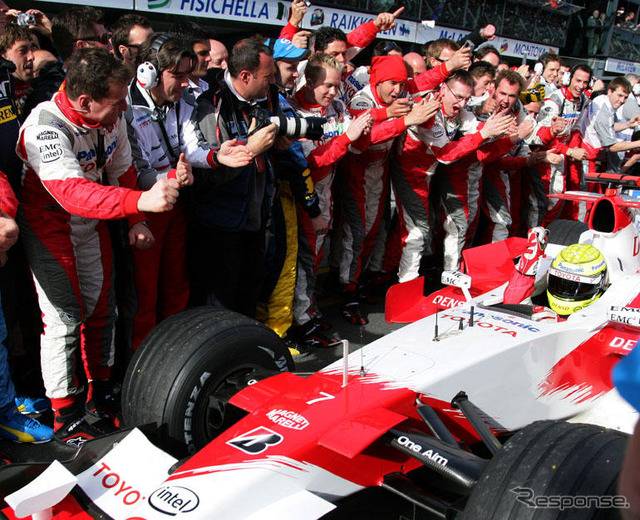 【トヨタF1】タイヤ問題に前進