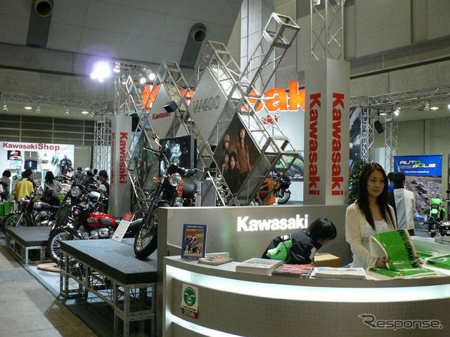 【東京モーターサイクルショー06】写真蔵…カワサキ