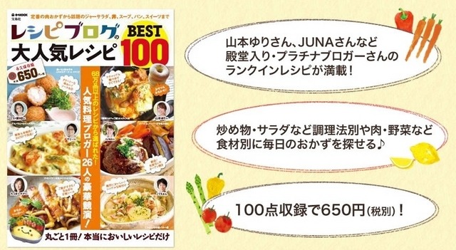 レシピブログの大人気レシピ BEST100
