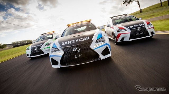 レクサス RC F のセーフティカー