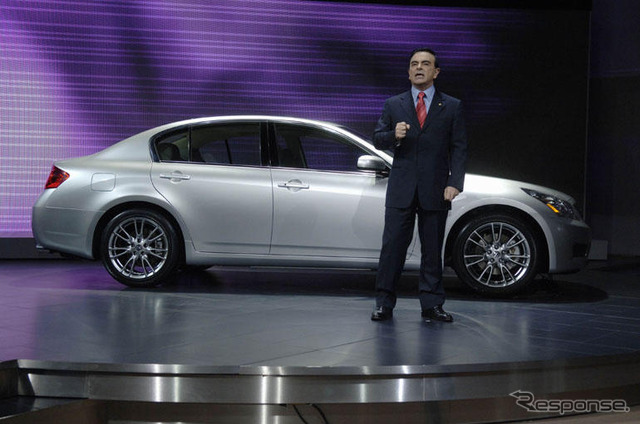 【ニューヨークモーターショー06】日産は新型 G35/スカイライン
